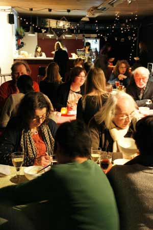 Le Buffet du CinéSoupe à Hotton.