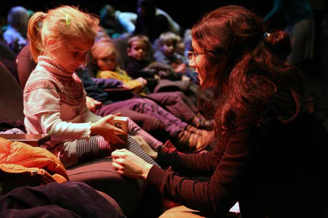 Séance scolaire du CinéSoupe au festival Média 10-10 de Namur.